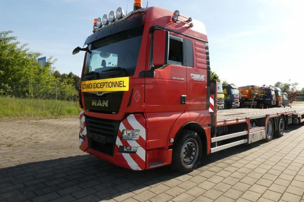 MAN TG-X 24.500 6x2-4 LL-U Pritsche Maschinentranspo - Kamion sa tovarnim sandukom: slika 3 MAN TG-X 24.500 6x2-4 LL-U Pritsche Maschinentranspo - Kamion sa tovarnim sandukom: slika 3