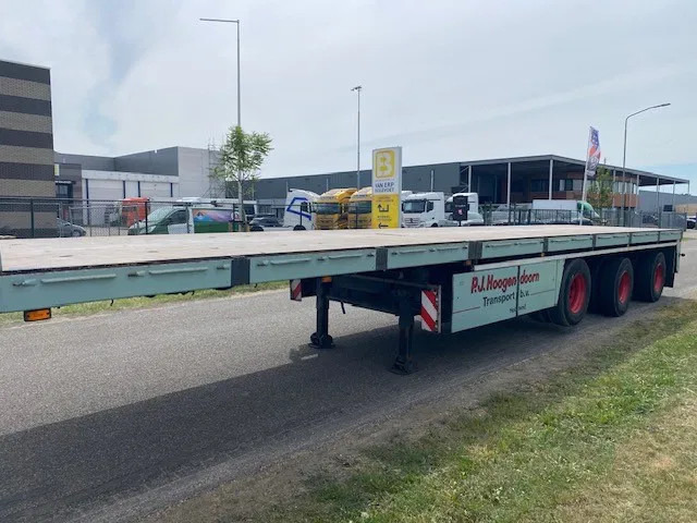 Floor robuuste vlakke oplegger ,uitschuifbaar, ,stuurassen, 20 mtr met stalen bodem/frame. kranenprofiel. - Plato poluprikolica: slika 3 Floor robuuste vlakke oplegger ,uitschuifbaar, ,stuurassen, 20 mtr met stalen bodem/frame. kranenprofiel. - Plato poluprikolica: slika 3