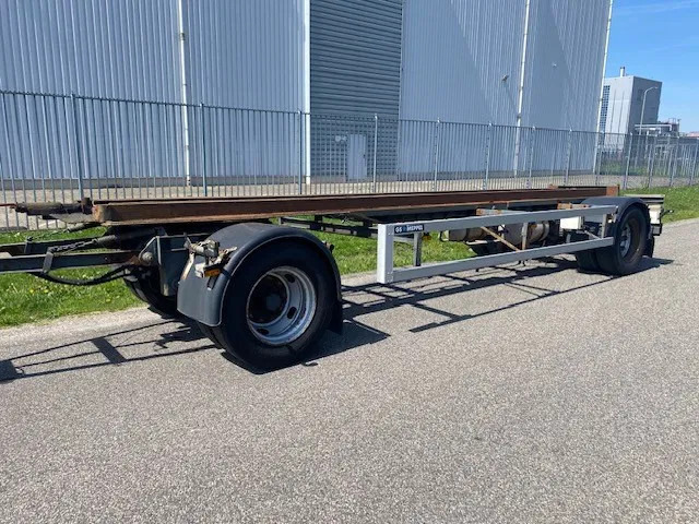 GS container aanhangen type gsaic 2000L, luchtgeveerd. 10 tons assen. - Prikolica za prevoz kontejnera/ Prikolica sa promenjivim sandukom: slika 2 GS container aanhangen type gsaic 2000L, luchtgeveerd. 10 tons assen. - Prikolica za prevoz kontejnera/ Prikolica sa promenjivim sandukom: slika 2