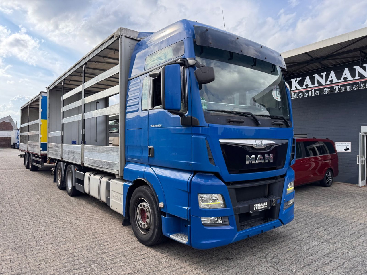 MAN 26.500 TGX+Anh LBW Euro6 Lift/Lenkachse - Kamion sa ceradom: slika 1 MAN 26.500 TGX+Anh LBW Euro6 Lift/Lenkachse - Kamion sa ceradom: slika 1