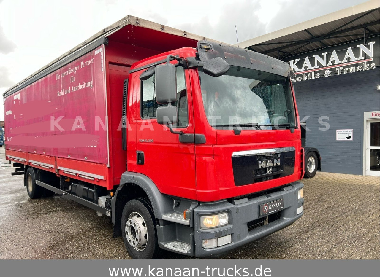 MAN TGM 15.250 Spezial Aufbau Langmaterial 7,5m - Kamion sa ceradom: slika 1 MAN TGM 15.250 Spezial Aufbau Langmaterial 7,5m - Kamion sa ceradom: slika 1