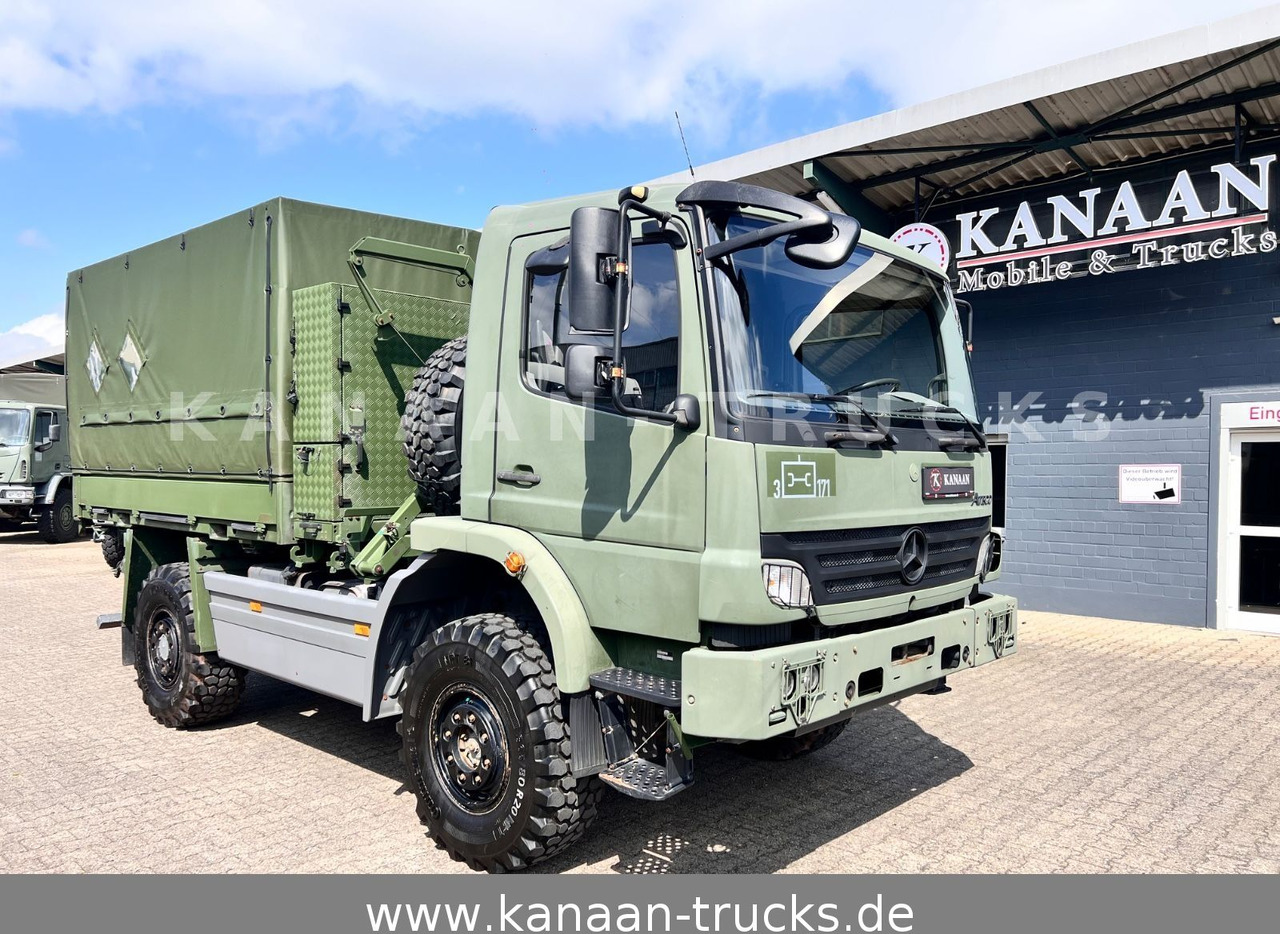 Mercedes-Benz 1018 Atego 4x4 Allrad Camper Expedition - Kamion za prevoz kontejnera/ Kamion sa promenjivim sandukom: slika 1 Mercedes-Benz 1018 Atego 4x4 Allrad Camper Expedition - Kamion za prevoz kontejnera/ Kamion sa promenjivim sandukom: slika 1