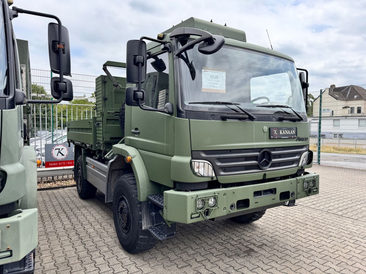 Mercedes-Benz 1018 Atego 4x4 Allrad Miltär Camper Expedition - Kamion za prevoz kontejnera/ Kamion sa promenjivim sandukom: slika 2 Mercedes-Benz 1018 Atego 4x4 Allrad Miltär Camper Expedition - Kamion za prevoz kontejnera/ Kamion sa promenjivim sandukom: slika 2