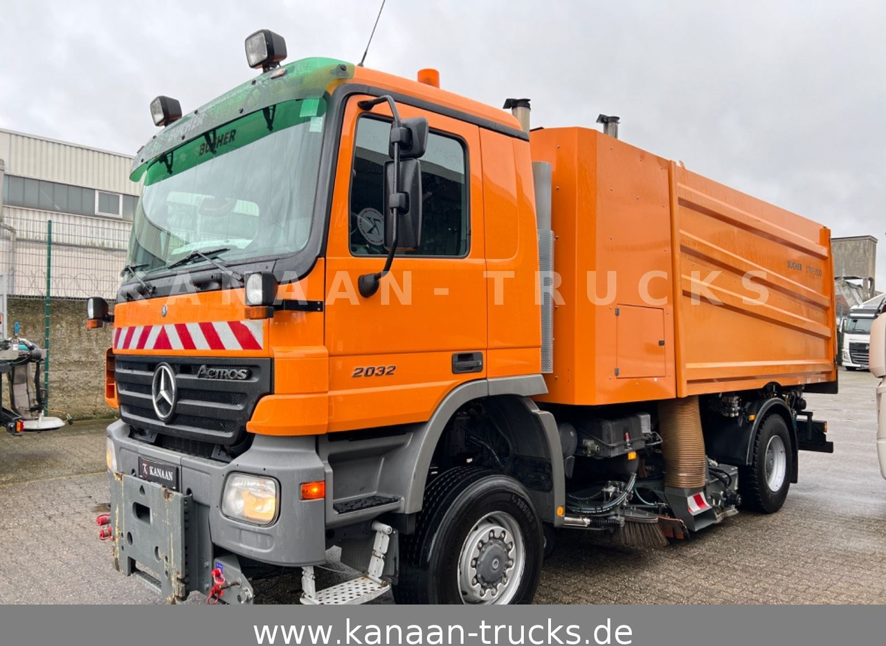 Mercedes-Benz 2032 Actros 4x4 Bucher STKF 9500 AIRPORT KLIMA - Autočistilica: slika 3 Mercedes-Benz 2032 Actros 4x4 Bucher STKF 9500 AIRPORT KLIMA - Autočistilica: slika 3