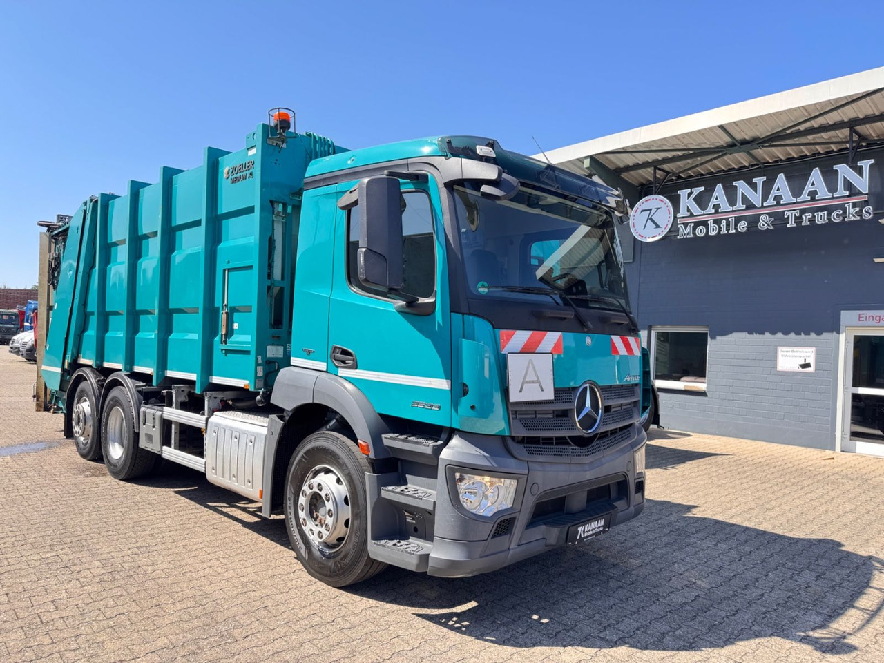 Mercedes-Benz 2533 Antos Müllwagen Zöller ATM bei 90Tkm - Kamion za smeće: slika 1 Mercedes-Benz 2533 Antos Müllwagen Zöller ATM bei 90Tkm - Kamion za smeće: slika 1