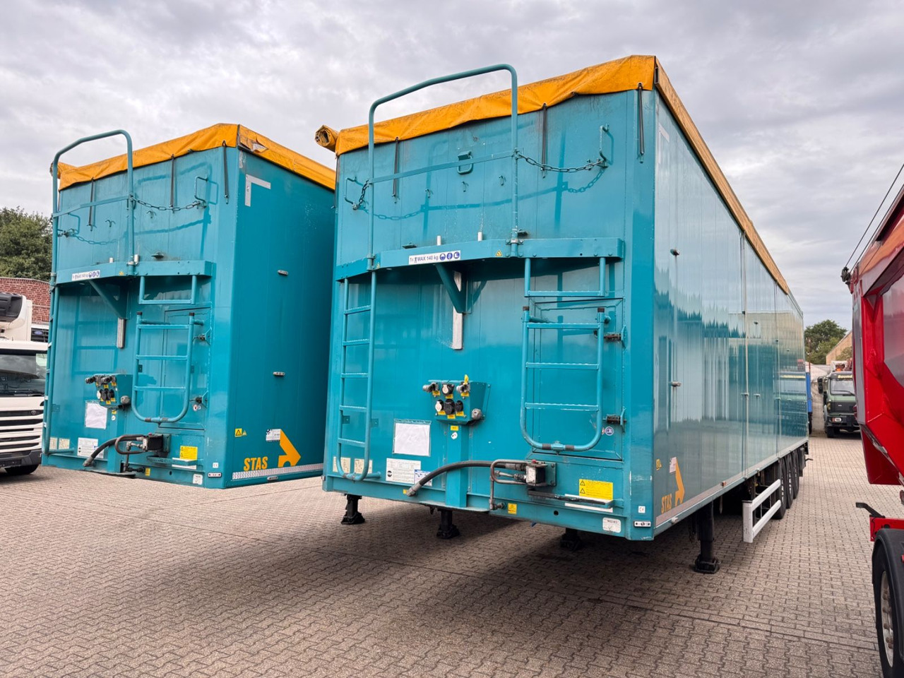 Stas S 300 ZX Walkingfloor Schubboden 2 x Vorhanden - Poluprikolica sa pokretnim podom: slika 3 Stas S 300 ZX Walkingfloor Schubboden 2 x Vorhanden - Poluprikolica sa pokretnim podom: slika 3