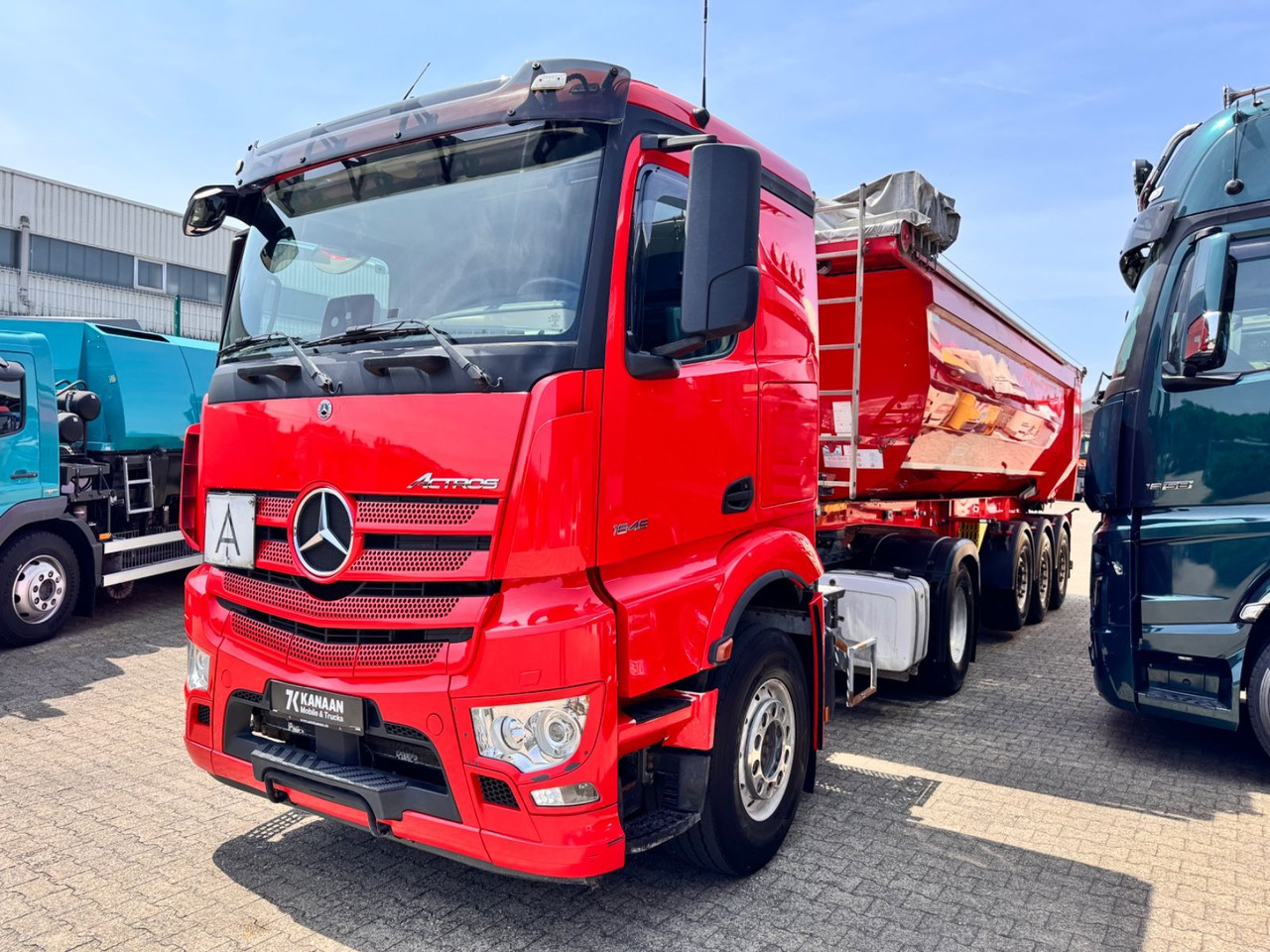Mercedes-Benz 1846 Actros LS Kipphydraulik Alcoa TÜV NEU - Tegljač: slika 2 Mercedes-Benz 1846 Actros LS Kipphydraulik Alcoa TÜV NEU - Tegljač: slika 2