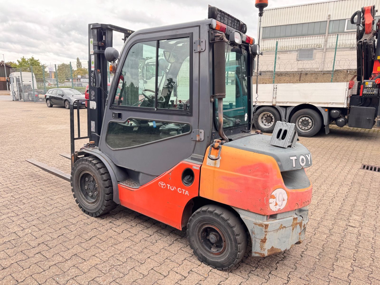 Toyota Tonero 35 Diesel Stapler 3.274h Sideshift - Dizel viljuškar: slika 4 Toyota Tonero 35 Diesel Stapler 3.274h Sideshift - Dizel viljuškar: slika 4