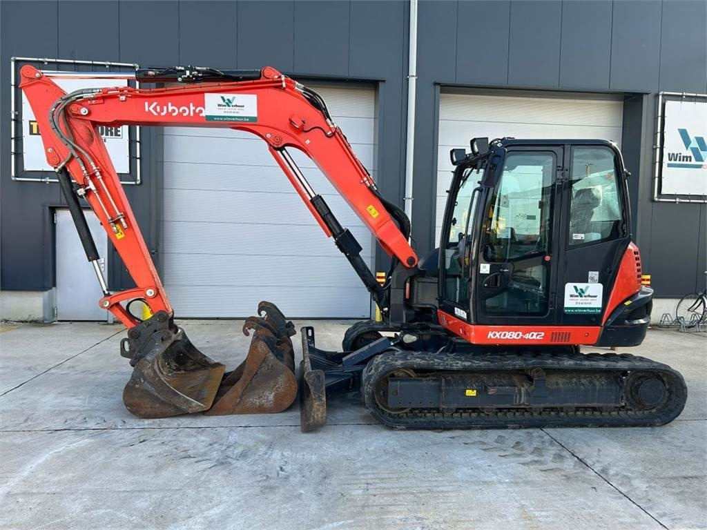 Kubota KX080-4 (7262) - Mini bager: slika 1 Kubota KX080-4 (7262) - Mini bager: slika 1