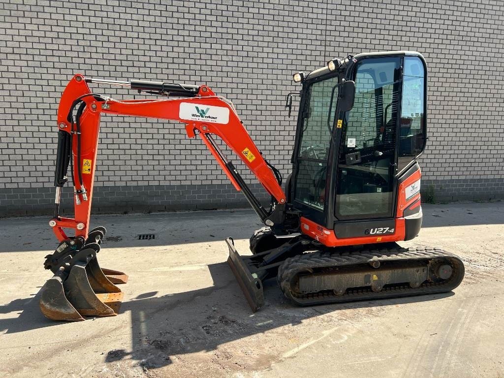 Kubota U 27-4 - Mini bager: slika 1 Kubota U 27-4 - Mini bager: slika 1